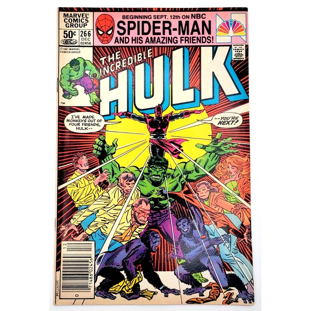 INCREDIBLE HULK #266 (1981) / VF+ / NEWSSTAND MARVEL
